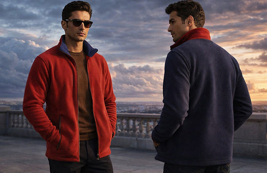 Men’s Warm Fleece Zipper Jacket Choose any One color