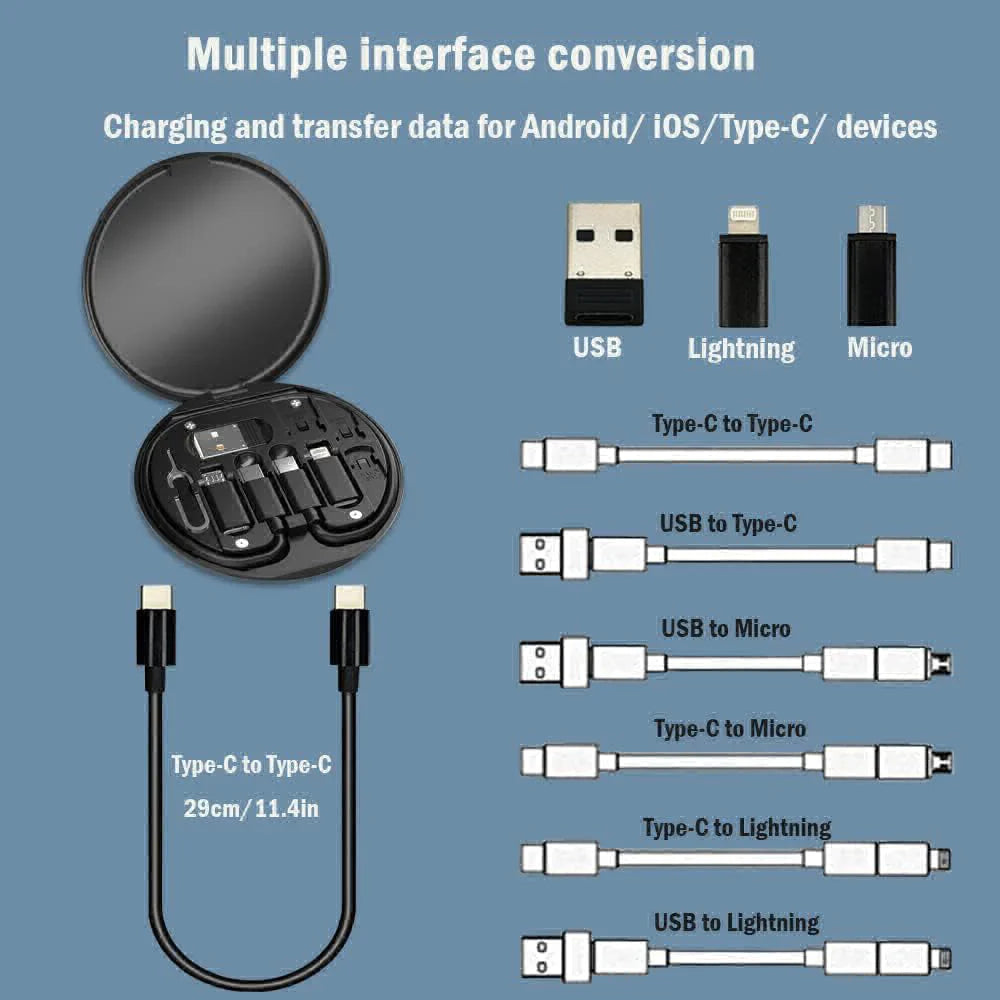 Cable Type‑C USB Multiple Charging Set Ios