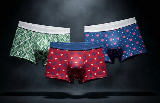 Men’s Boxer Briefs Underwear Pack of 3
