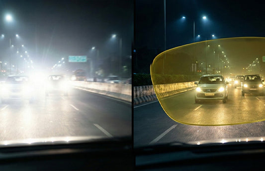 Polarized Wrap-Around Night Driving Glasses